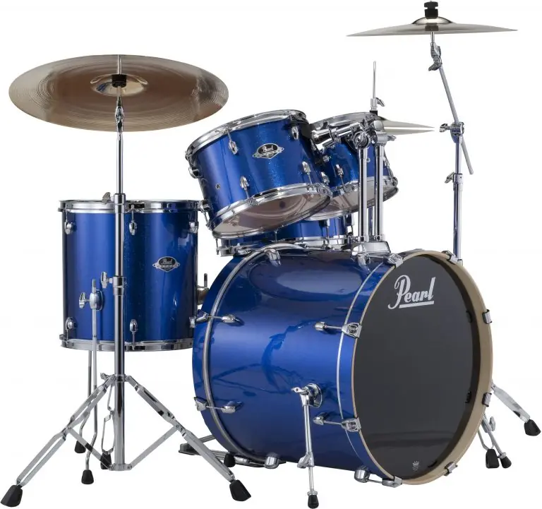 Acoustic drum kit for drum lessons and practice