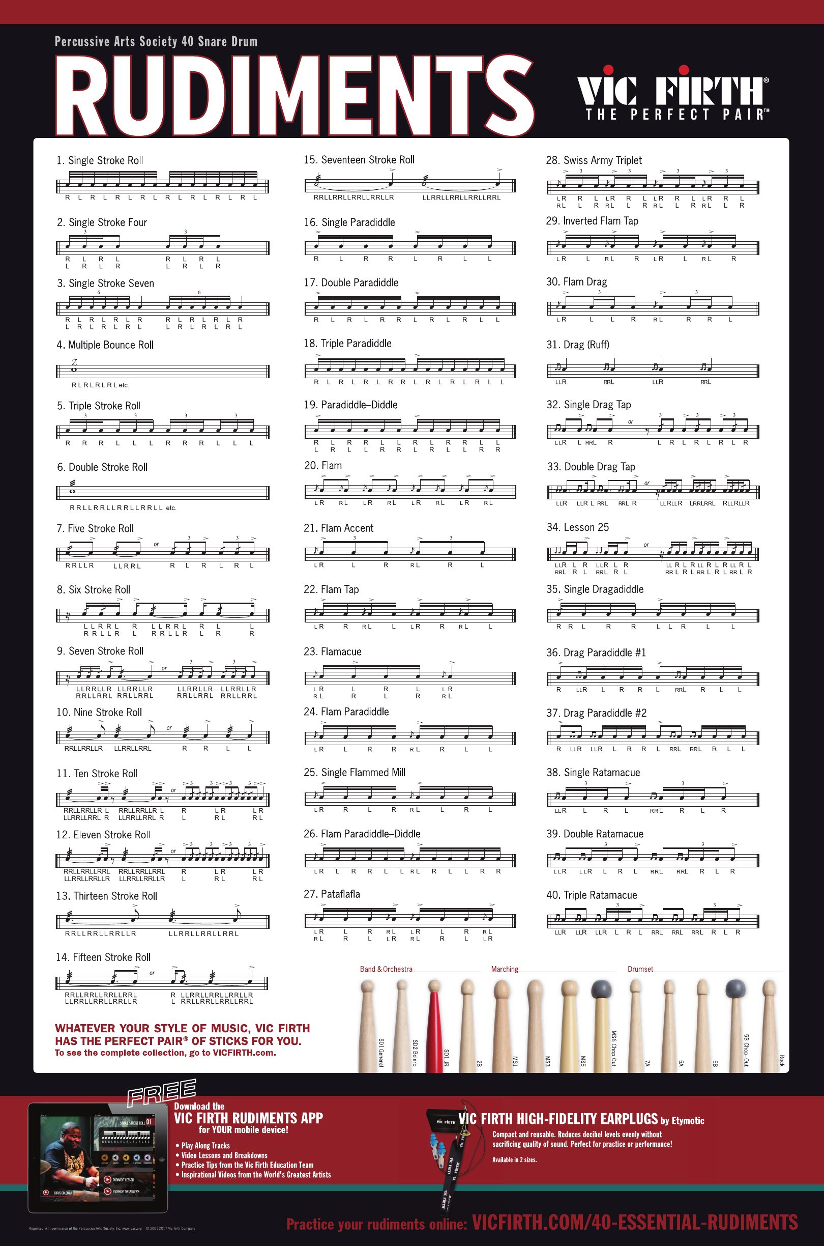 drum technique and rudiments course